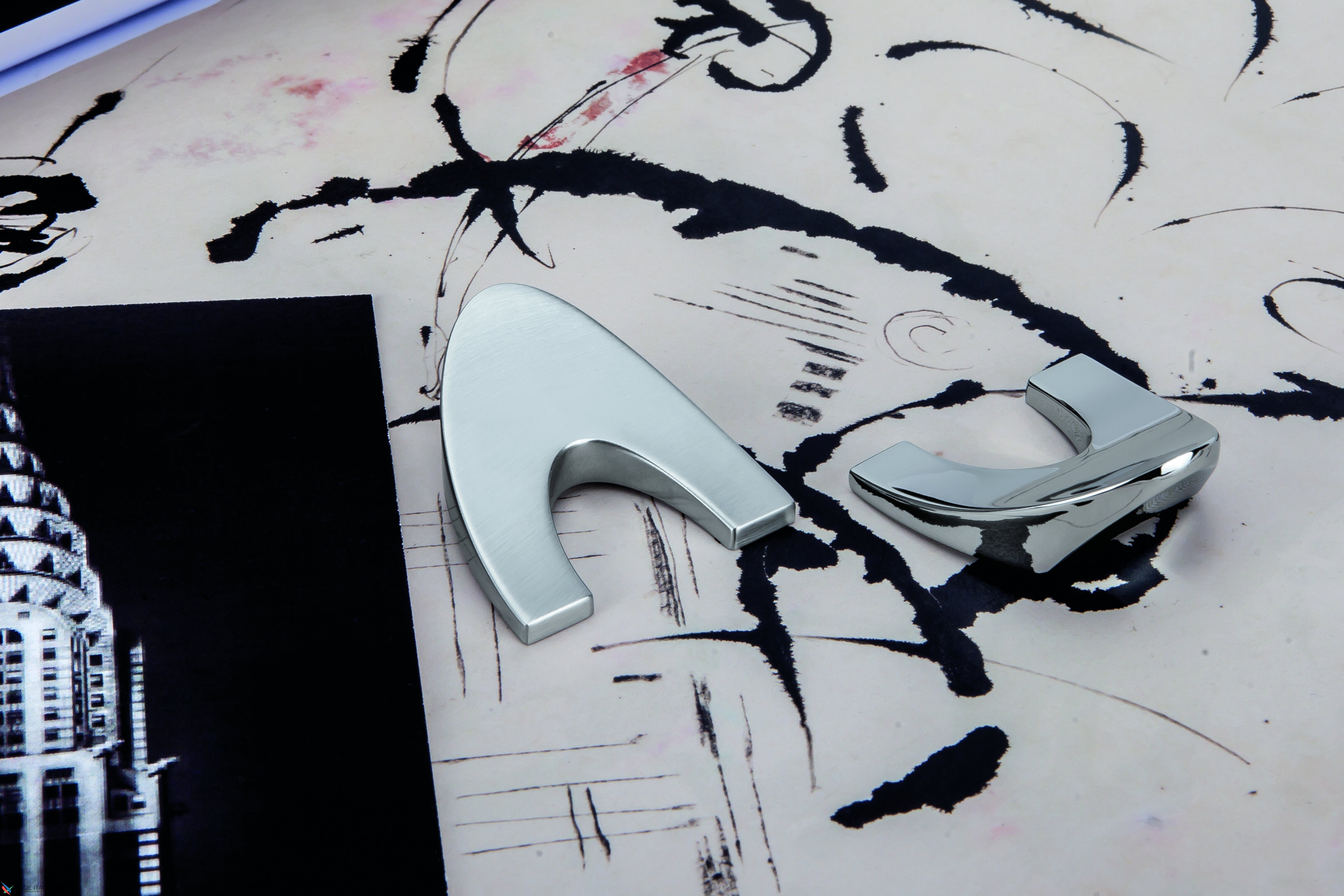 Ручка кнопка модерн COLOMBO DESIGN F533-CR полированный хром