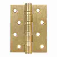 Комплект 10 шт. - Петля Armadillo (Армадилло) универсальная IN4500UC-BL FSG 100x75x3 INOX304 флорентийское золото БЛИСТЕР