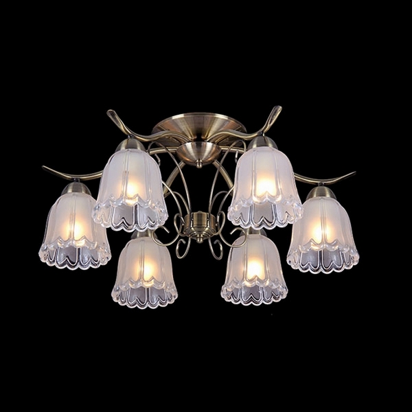 Потолочная люстра Natali Kovaltseva 10843 10843/6C ANTIQUE