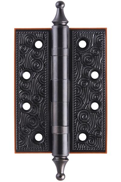 Петля дверная универсальная латунная Armadillo Castillo CL 500-A4 102x76x3,5 ABL-18 темная медь