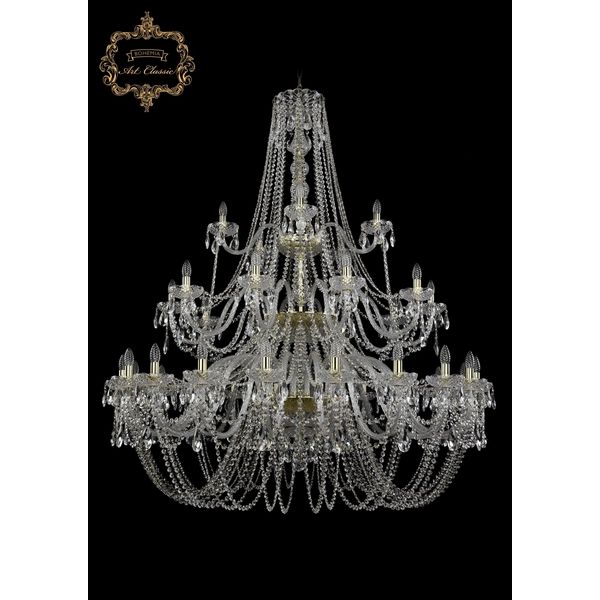 Люстра подвесная Art Classic 11.11.20+10+5.530.3d.Gd.Sp