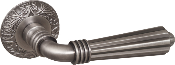 Ручка дверная межкомнатная Fuaro DEMETRA SM/HD AS-3 античное серебро