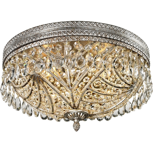 Светильник потолочный круглый N-Light 6246/4 sunset silver