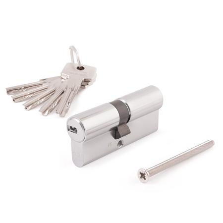 Цилиндр для замка ключ / ключ ABUS D6N 40/40 KD W/5 LONG KEY никель