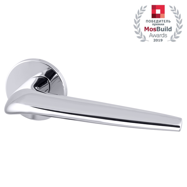 Ручка дверная межкомнатная Armadillo TWIN URS CP-8 хром