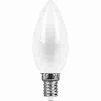 Лампа светодиодная Feron E14 11W 4000K Свеча Матовая LB-713 38007