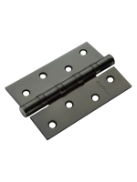 Петля карточная разъемная Morelli MSN 100X70X2.5-4BB BL, с подшипником стальная универсальная, цвет черный