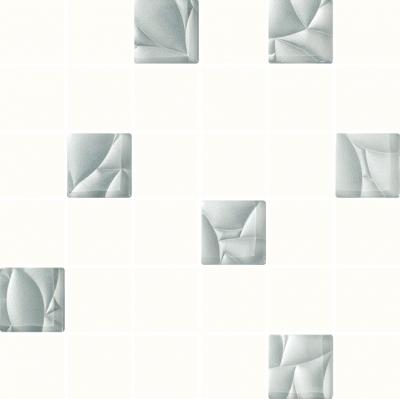 Плитка керамическая Paradyz Esten Bianco/Silver чип 48х48 29,8х29,8