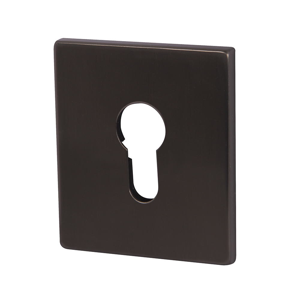 Накладка декоративная Armadillo на ЦМ ET Protector/USS BPVD Вороненый никель