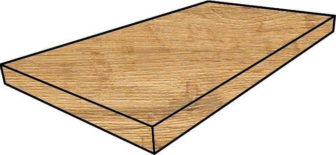 Керамогранит Italon Natural Life Wood Ванилла угл левая натур. рет. ступень 33х90