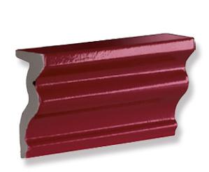 Плитка керамическая Tonalite Diamante Bordeaux бордюр 8х15