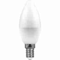 Лампа светодиодная Feron E14 11W 4000K Свеча Матовая LB-770 25942
