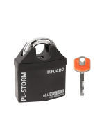 Замок Fuaro (Фуаро) навесной PL-STORM-3660 4 key (дисковый ключ)