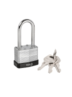 Замок Punto (Пунто) навесной PK-6540L 3 key англ. длинная дужка