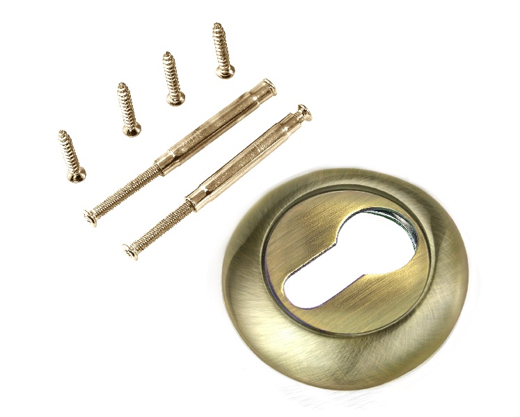 Накладка на цилиндр RENZ INET (N) 08 AB бронза античная