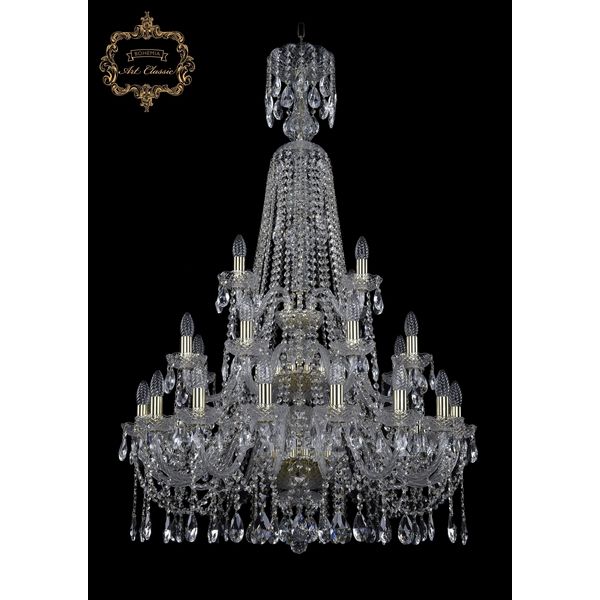 Люстра подвесная Art Classic 11.12.16+8+4.300.3d.XL-132.Gd.Sp