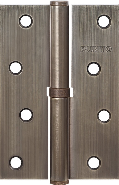 Петля съемная Punto 113-4 100*70*2.5 AB left (бронза) левая