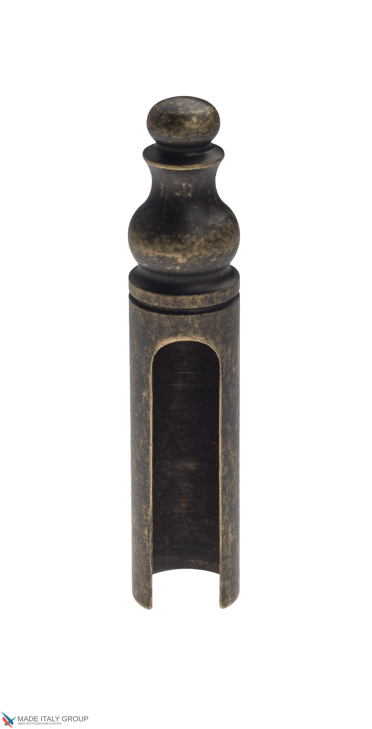 Колпачок для ввертных петель Venezia CP14 с пешкой D14 мм античная бронза