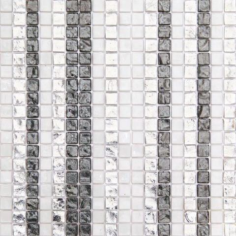 Мозаика Alma Панно 15 Stripes STR12 чип 15х15 29,5х29,5