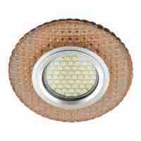 Встраиваемый светильник Fametto Luciole DLS-L135 Gu5.3 Glassy/Light Tea