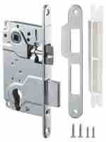 Замок дверной межкомнатный под цилиндр Armadillo LH 25-50 CP BOX хром