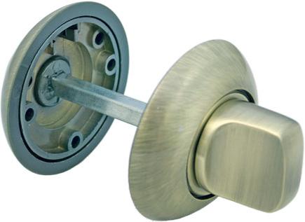 Завертка дверная сантехническая Morelli MH-WC MAB матовая античная бронза