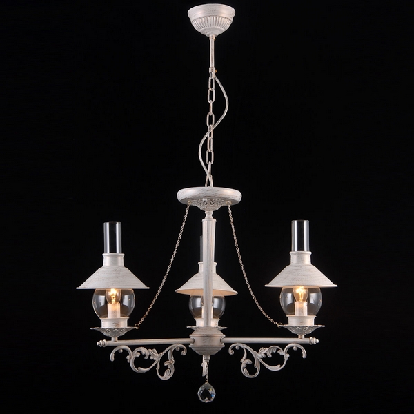 Люстра подвесная Natali Kovaltseva ALABARDA 75052/3C IVORY