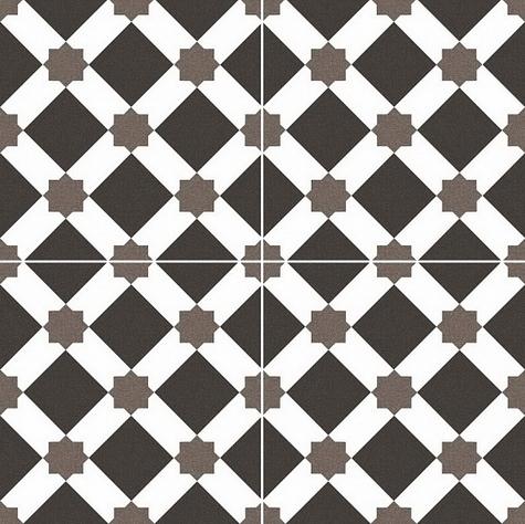 Керамогранит Dual Gres Chic Howard Black напольная 45х45