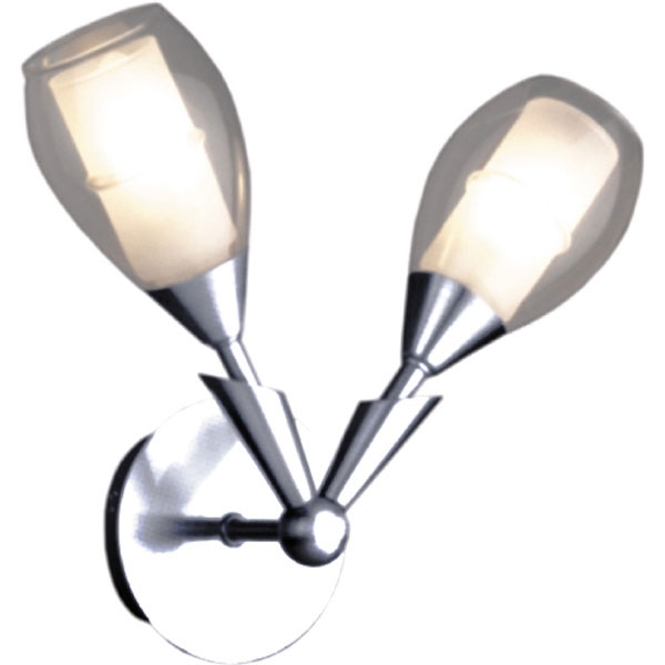 Бра N-Light BX-0001/2B satin chrome