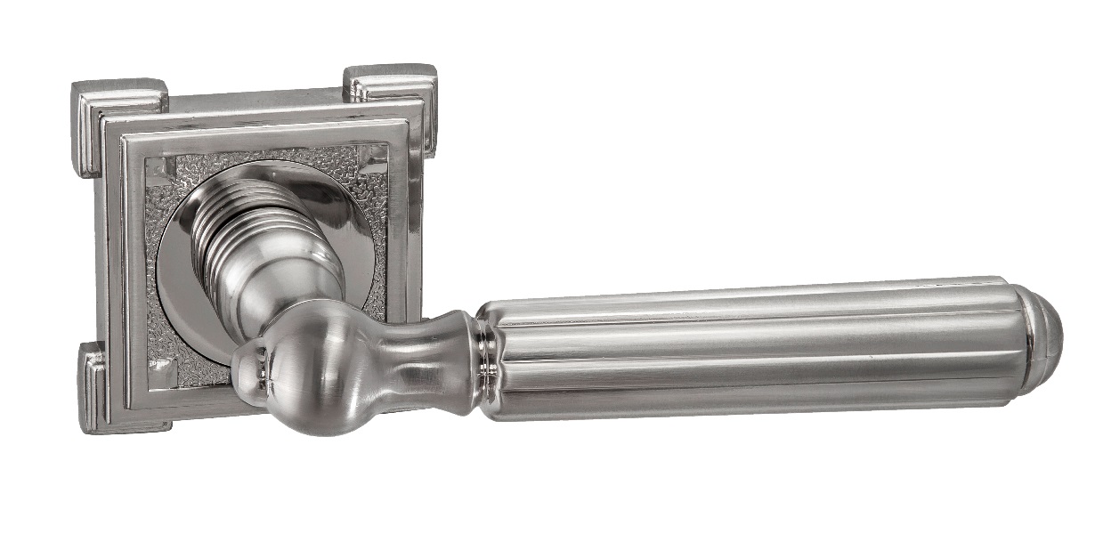 Ручка дверная Classic RENZ INDH 68-19 SN "Стелла", ник мат