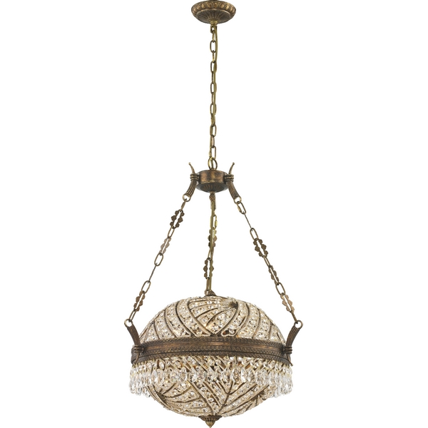 Люстра подвесная N-Light 650-08-02 spanish bronze