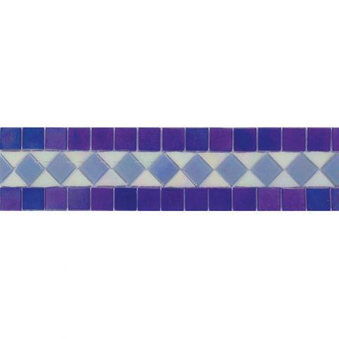 Мозаика Alma Бордюры художественные BC316* произв. чип 7,5х31,3