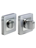 Завертка сантехническая Morelli MH-WC-S55 SC/CP на квадратной розетке цвет матовый хром/хром