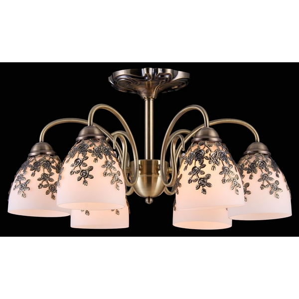 Люстра потолочная Natali Kovaltseva Salamanca 75040-6C ANTIQUE