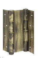 CODE 87 BG 155-50 Дверная петля барная пружинная двусторонняя ALDEGHI 155x50 матовая бронза