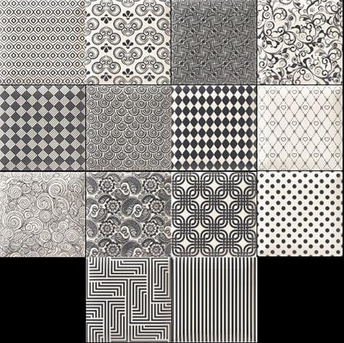 Плитка керамическая Mainzu Bombato Decor Preston (Mix 14) декор 15х15