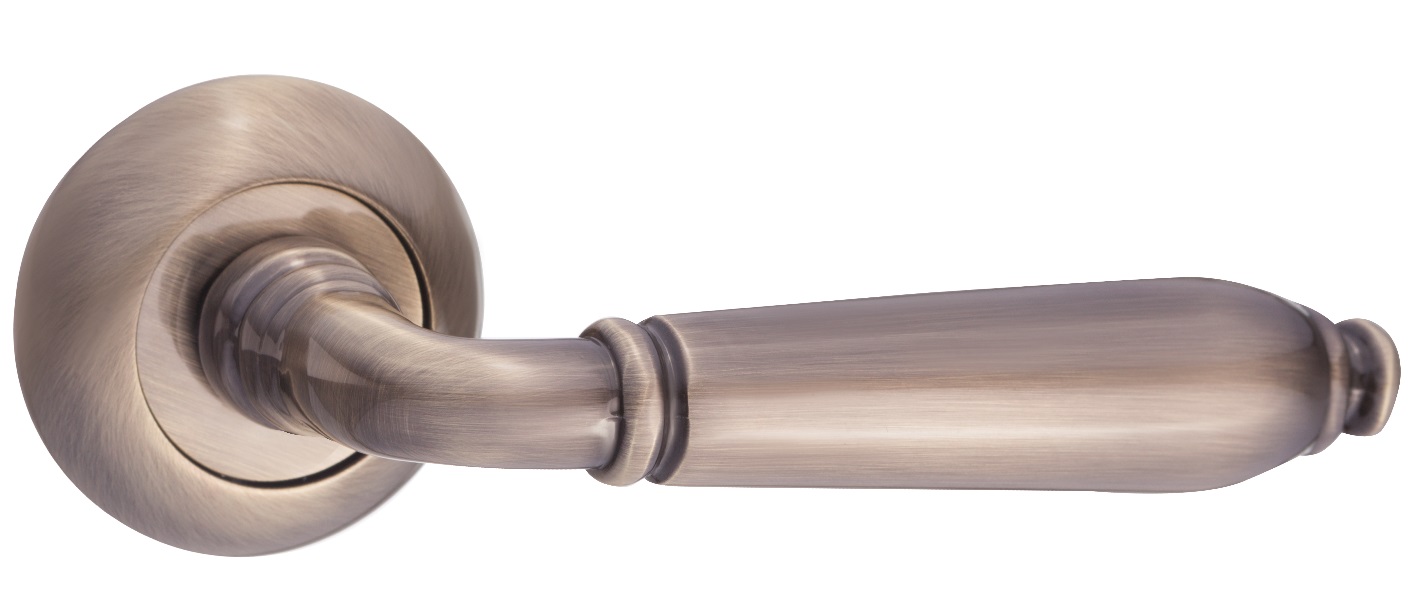 Ручка дверная RENZ INDH 35-08 AB "Реджина", бронза античная.