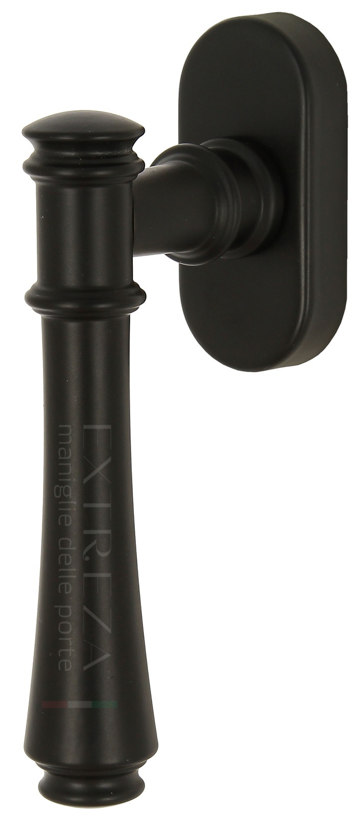 Оконная ручка Extreza PIERO (Пьеро) 326 HW черный матовый F22