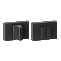 Завертка дверная сантехническая BK6.K.QSL52 BL-24 черный