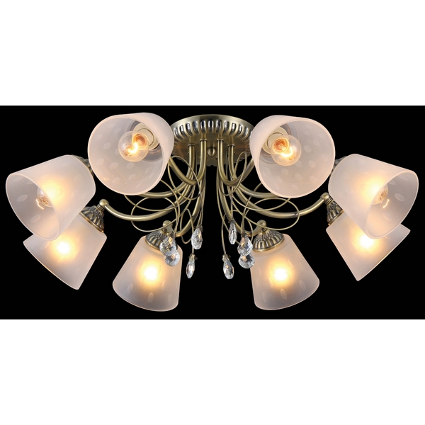 Потолочная люстра Natali Kovaltseva Majestic MAJESTIC 75014-8C ANTIQUE