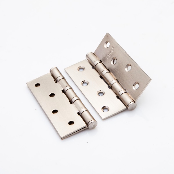 Петля дверная стальная RENZ IN100-4BB FH SN 100*75*2,5, 4подш, б/колп., ник. мат