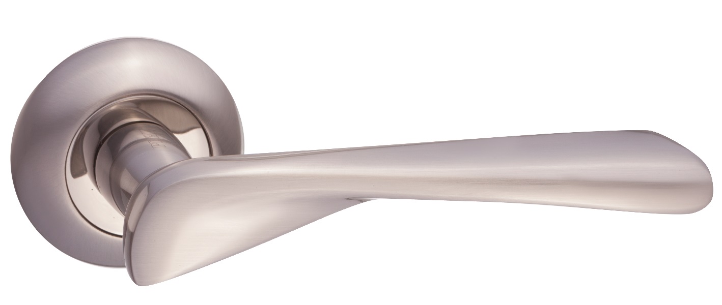 Ручка дверная RENZ INDH 50-08 SN "Кальяри", ник.мат.