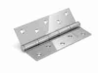 Комплект 10 шт. - Петля дверная стальная универсальная Fuaro 2BB 125x75x2,5 CP (хром)