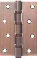 Комплект 4 шт. - Петля дверная универсальная стальная Punto 4B 100х70х2.5 AC медь