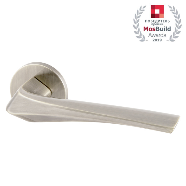 Ручка дверная межкомнатная Armadillo FLAME URS SN-3 матовый никель