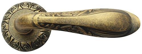Ручка дверная межкомнатная Bussare Castelo A-71-20 Ant.BRASS античная латунь