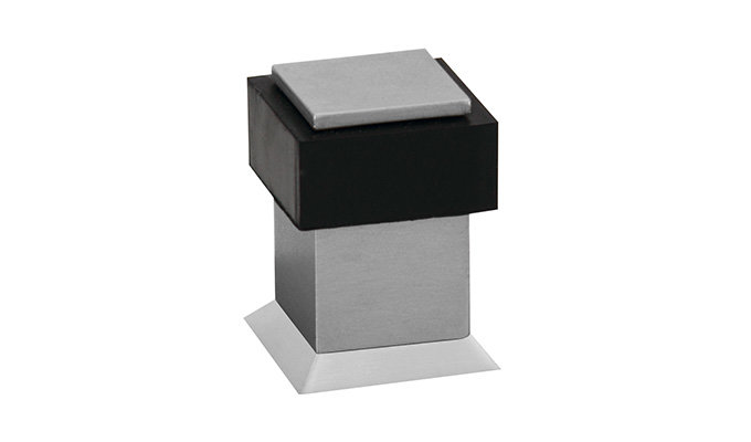 Упор дверной напольный Tupai 2617-96 хром матовый