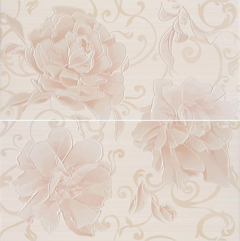 Плитка керамическая Altacera Pion Crema S/2 Crema SW9PIN01 панно 49,8х50