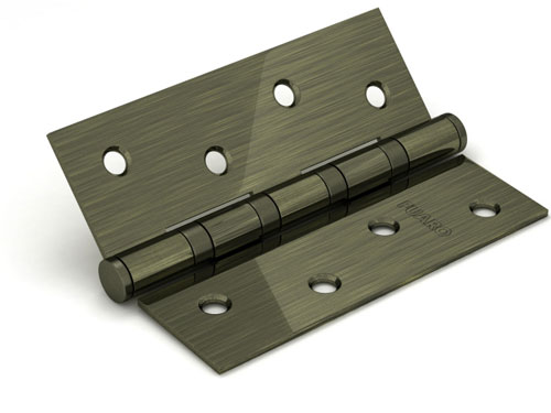 Петля универсальная Fuaro 4BB/BL 125x75x2,5 AB (бронза) БЛИСТЕР