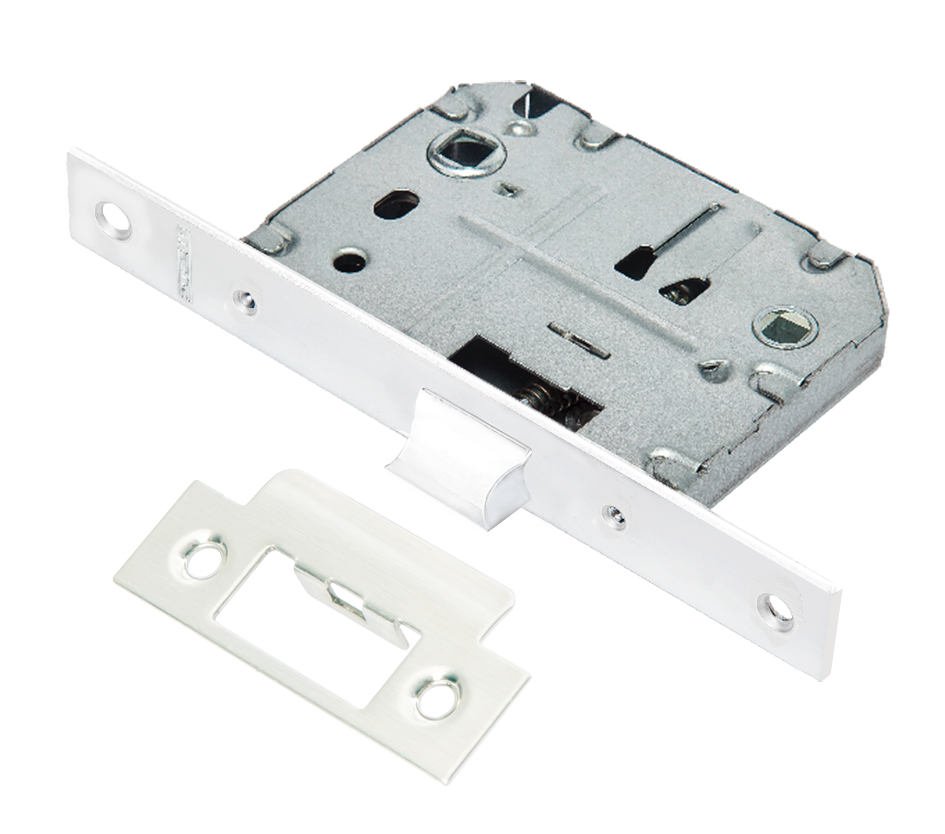 Защелка сантехническая PUERTO INLB 1070 White с отверстием для завертки, белый